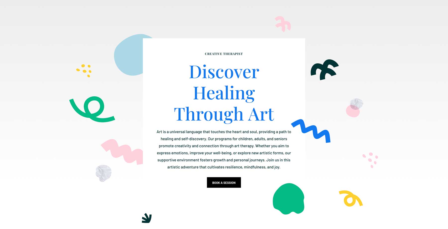 Creative Therapy layout pack