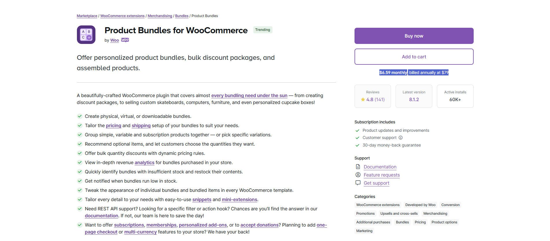 Product Bundles for WooCommerce