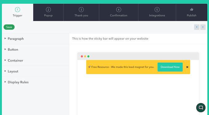 Adding a horizontal bar to your <a href=