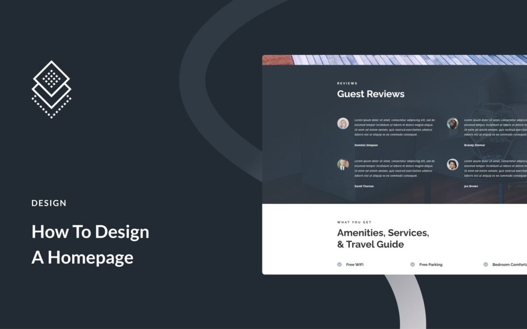 How To Design A Homepage (2025 Guide)