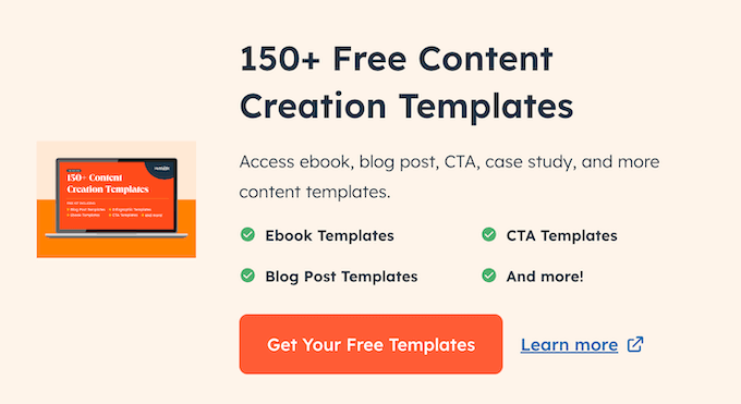 A collection of templates, ready to use to grow your online business