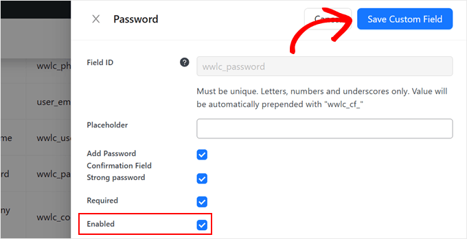 Saving changes to Wholesale Suite registration fields