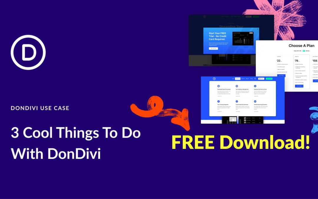 🤩 Three Cool Things You Can Do With DonDivi (Free Download)