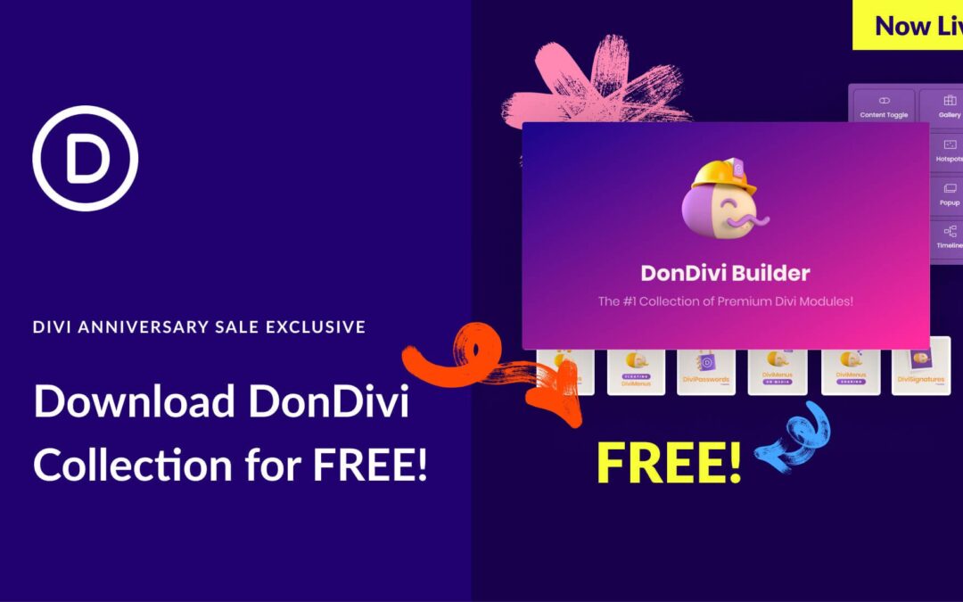 🎁 Download The DonDivi Collection For Free During Our Anniversary Sale!