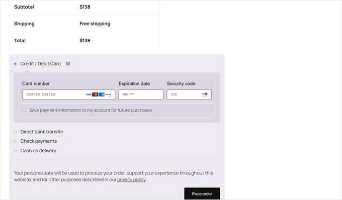 Example of disabling PayPal for high-value orders with WPCode
