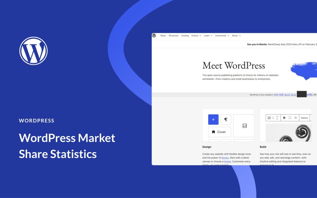 WordPress Market Share Statistics: How Is WordPress Doing In 2025?