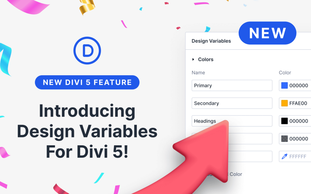 Introducing Design Variables For Divi 5