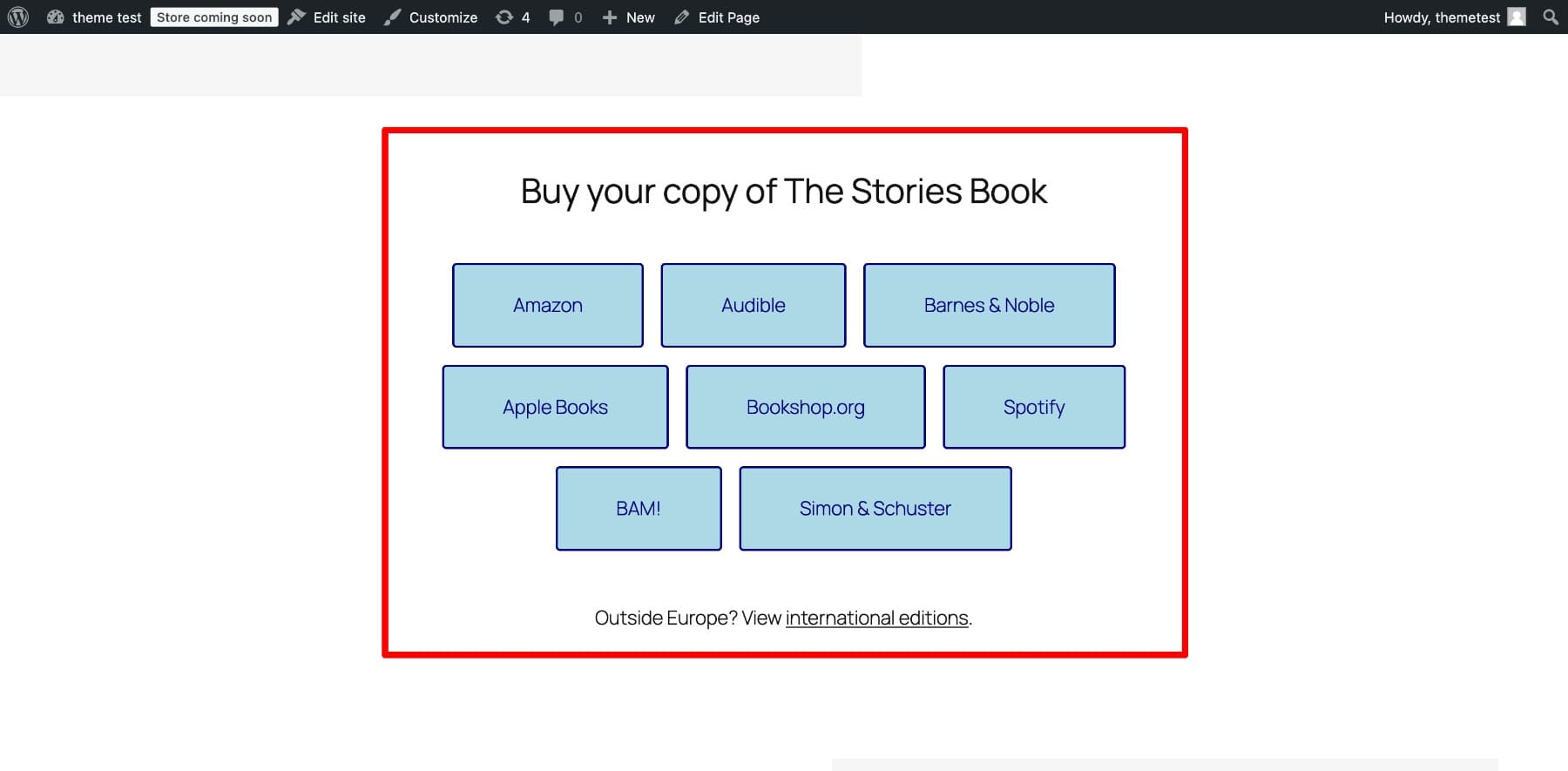 preview updated buttons