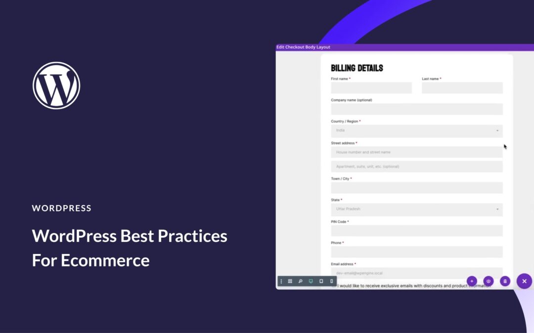 7 WordPress Best Practices For Ecommerce