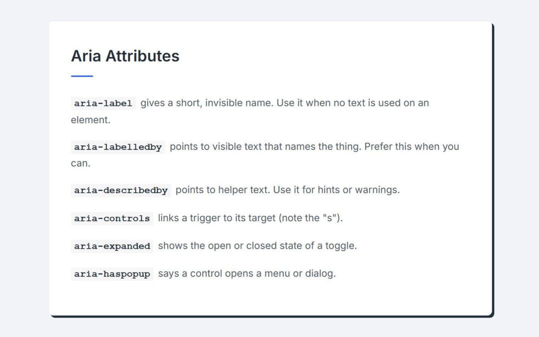 How To Upload Aria Attributes To Modules In Divi 5