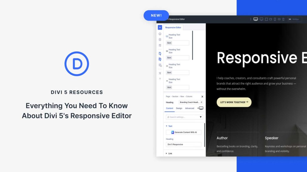 Everything You Need To Know About Divi 5’s Responsive Editor – WP Mountain