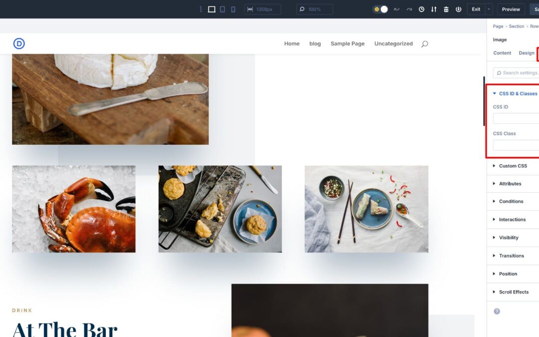 How To Upload CSS Categories And ID Attributes In Divi 5