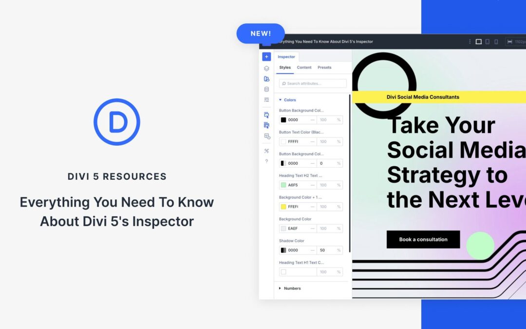 Everything You Need To Know About Divi 5’s Inspector