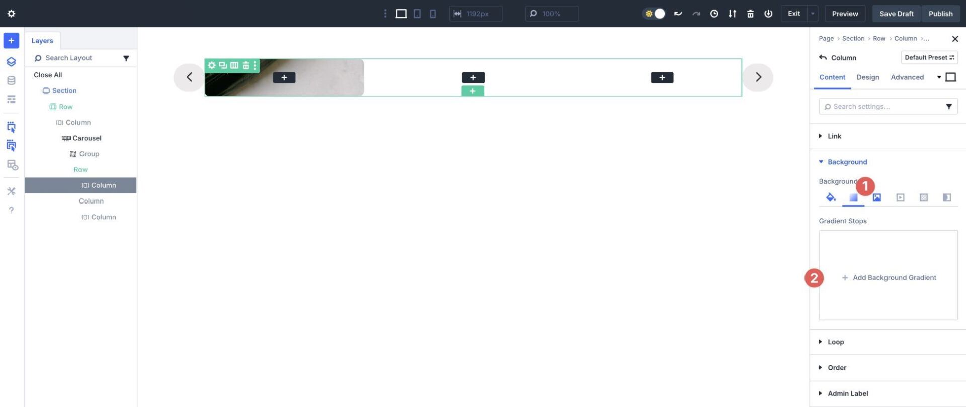 Create An Interactive Content Reveal Carousel With Divi 