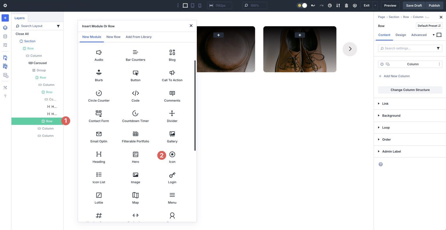 Create An Interactive Content Reveal Carousel With Divi