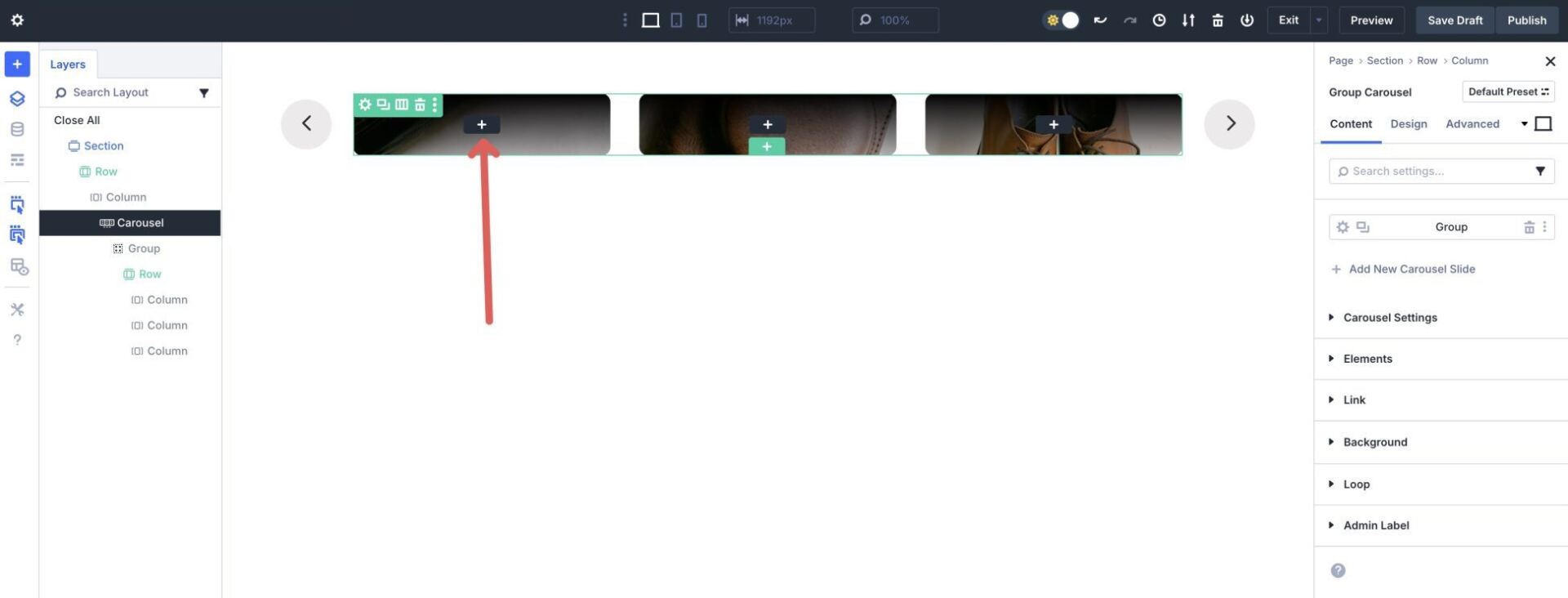 Create An Interactive Content Reveal Carousel With Divi 