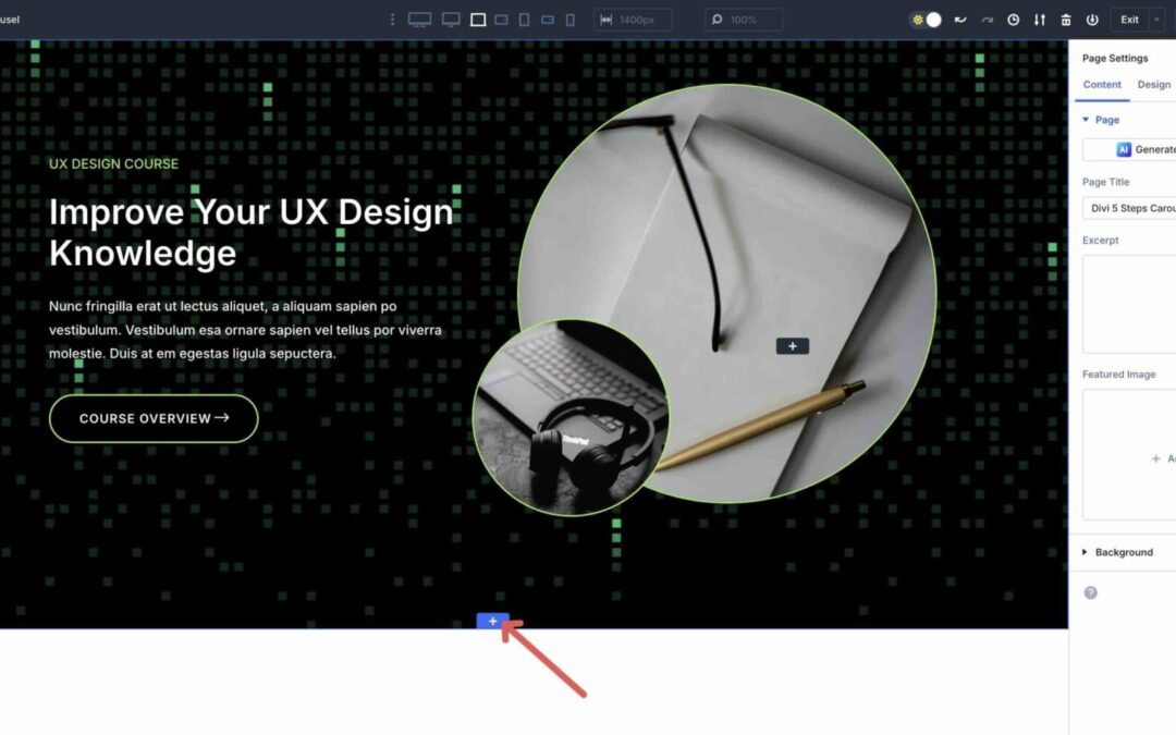 How To Construct A Steps Carousel With Divi 5