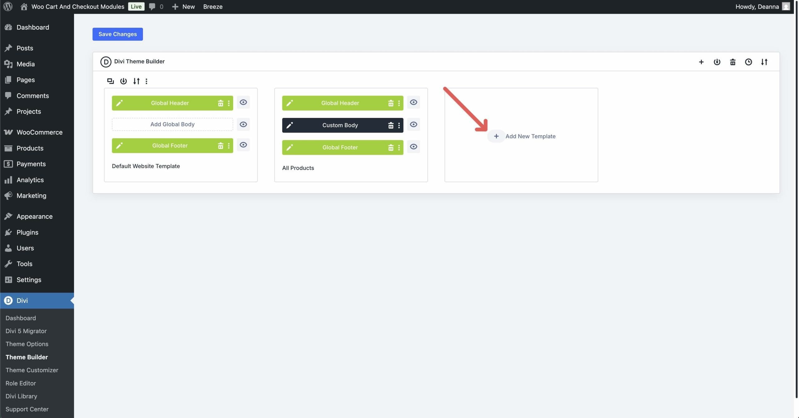 Divi 5 Woo Cart & Checkout Modules
