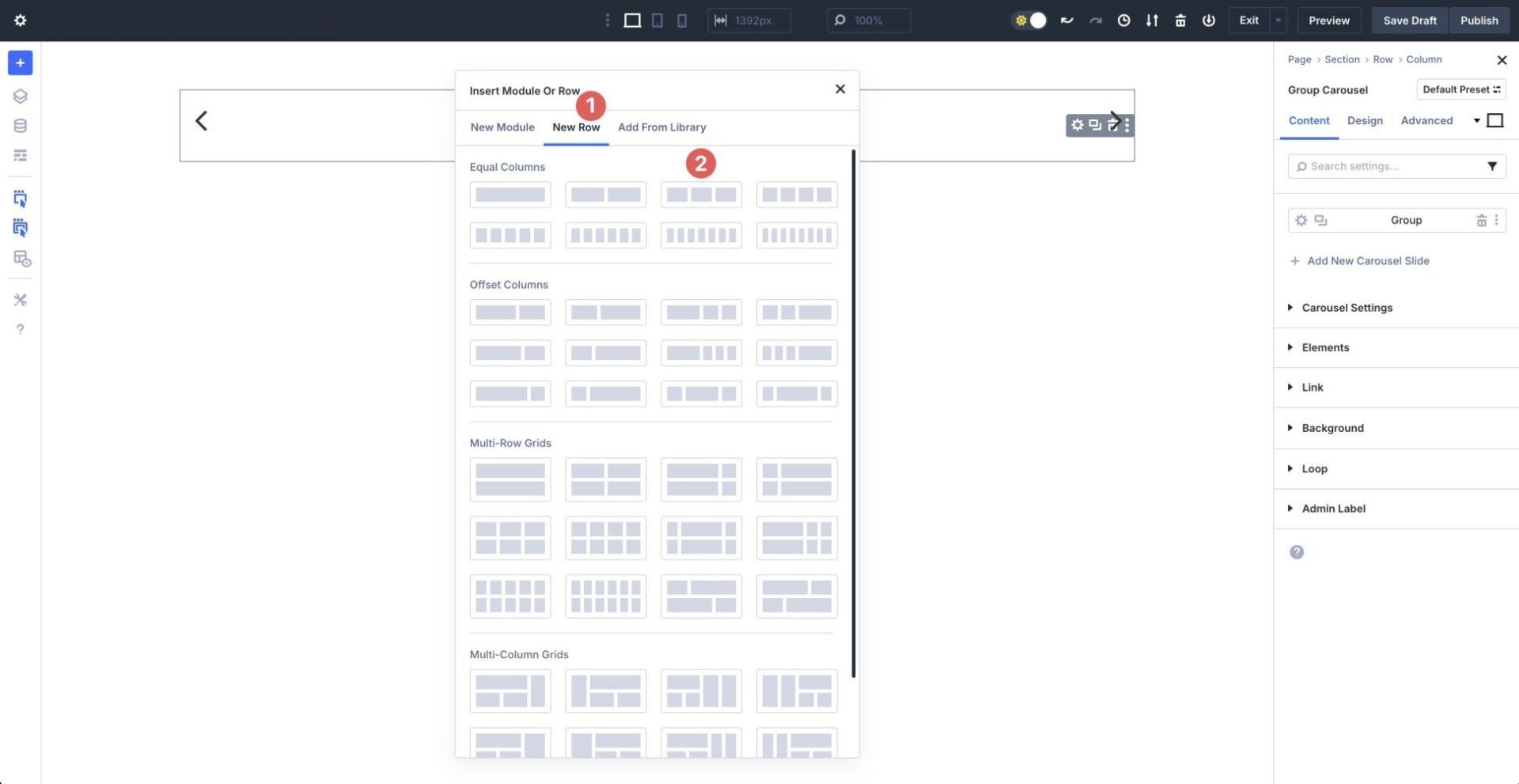 Create An Interactive Content Reveal Carousel With Divi 