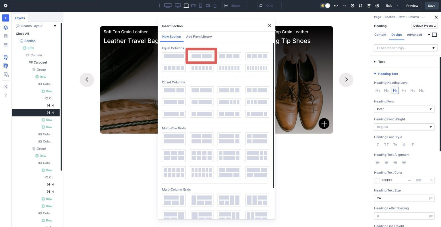 Create An Interactive Content Reveal Carousel With Divi