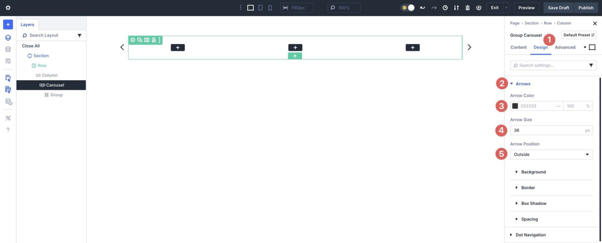 Create An Interactive Content Reveal Carousel With Divi 