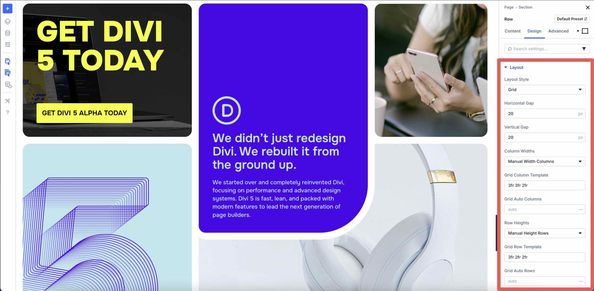 Divi 5 CSS Grid