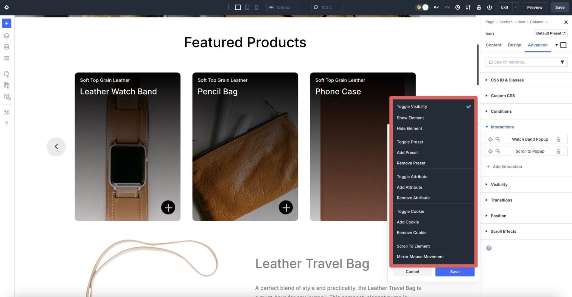 Create An Interactive Content Reveal Carousel With Divi 