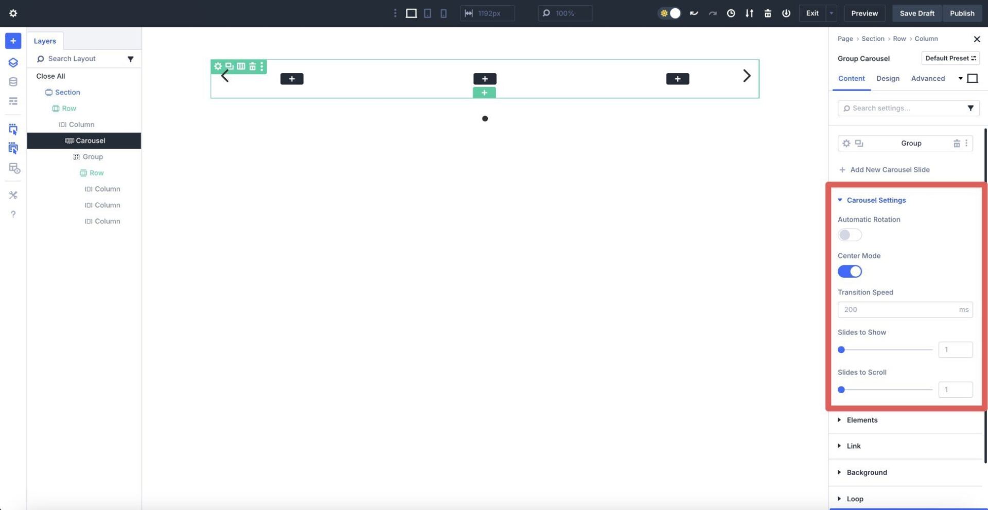 Create An Interactive Content Reveal Carousel With Divi 