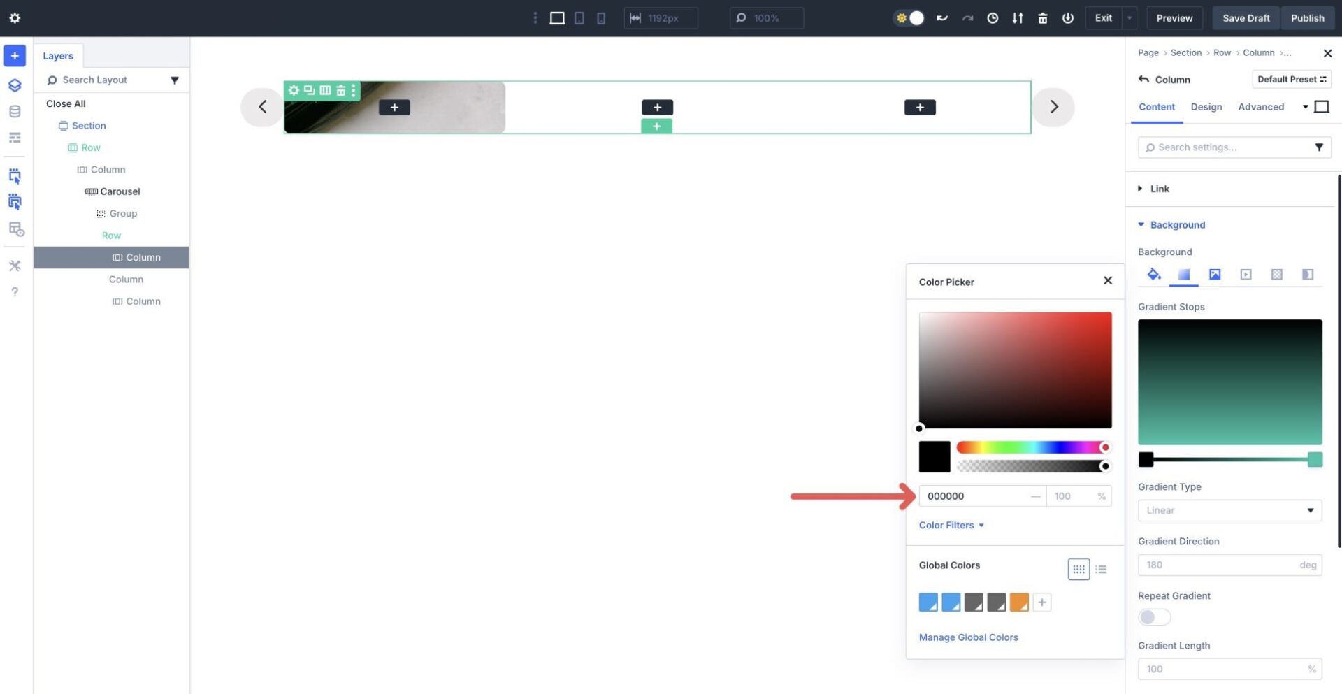 Create An Interactive Content Reveal Carousel With Divi 