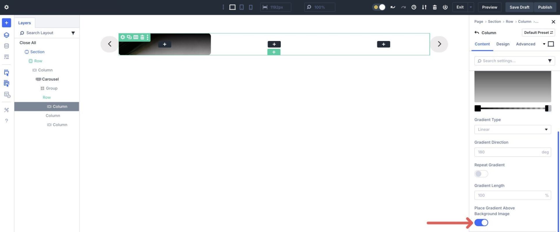 Create An Interactive Content Reveal Carousel With Divi 