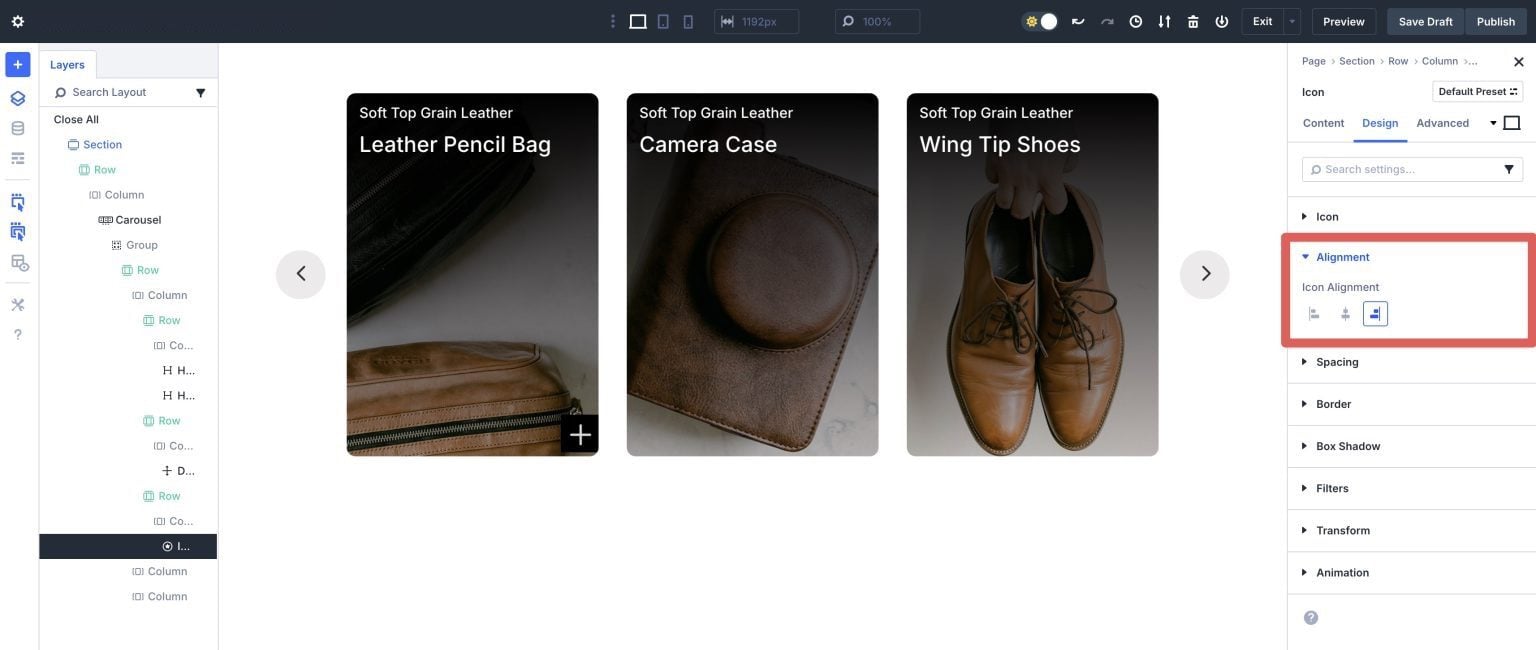 Create An Interactive Content Reveal Carousel With Divi