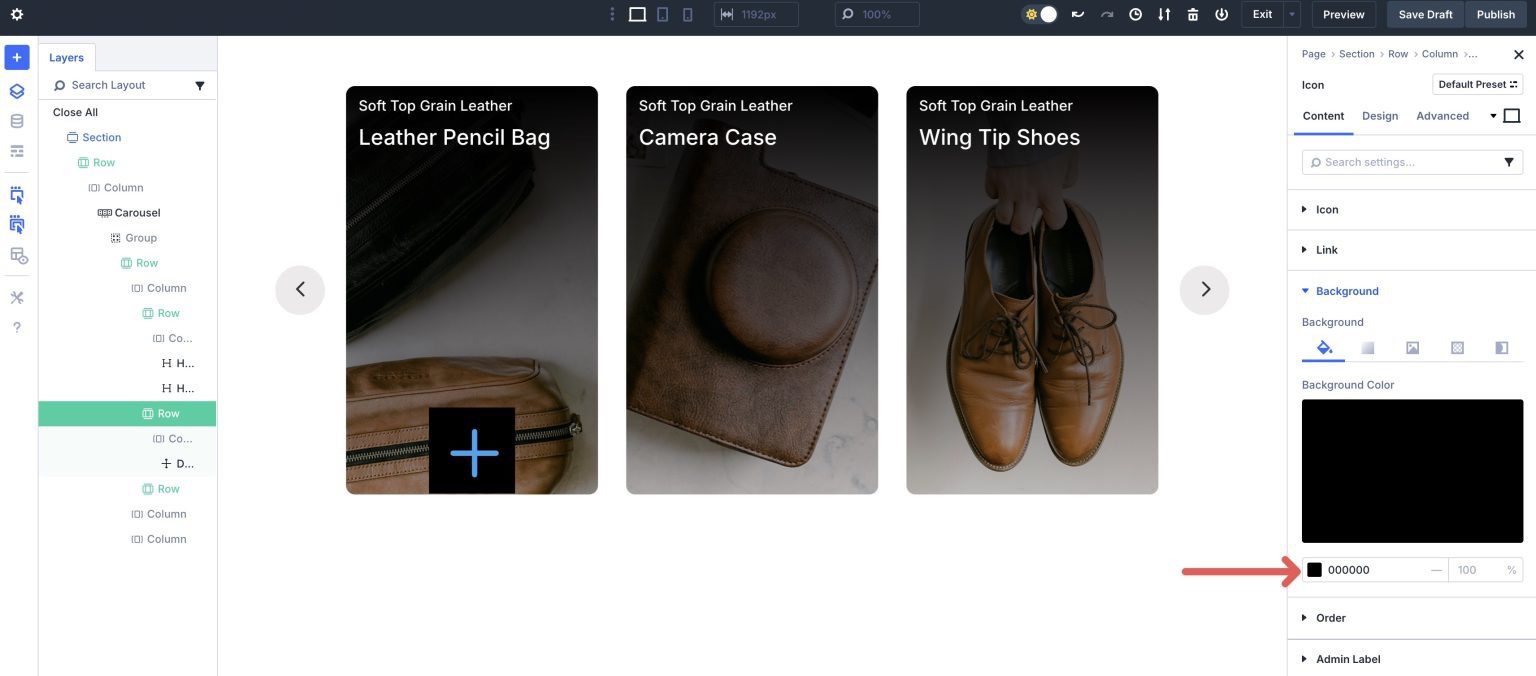 Create An Interactive Content Reveal Carousel With Divi