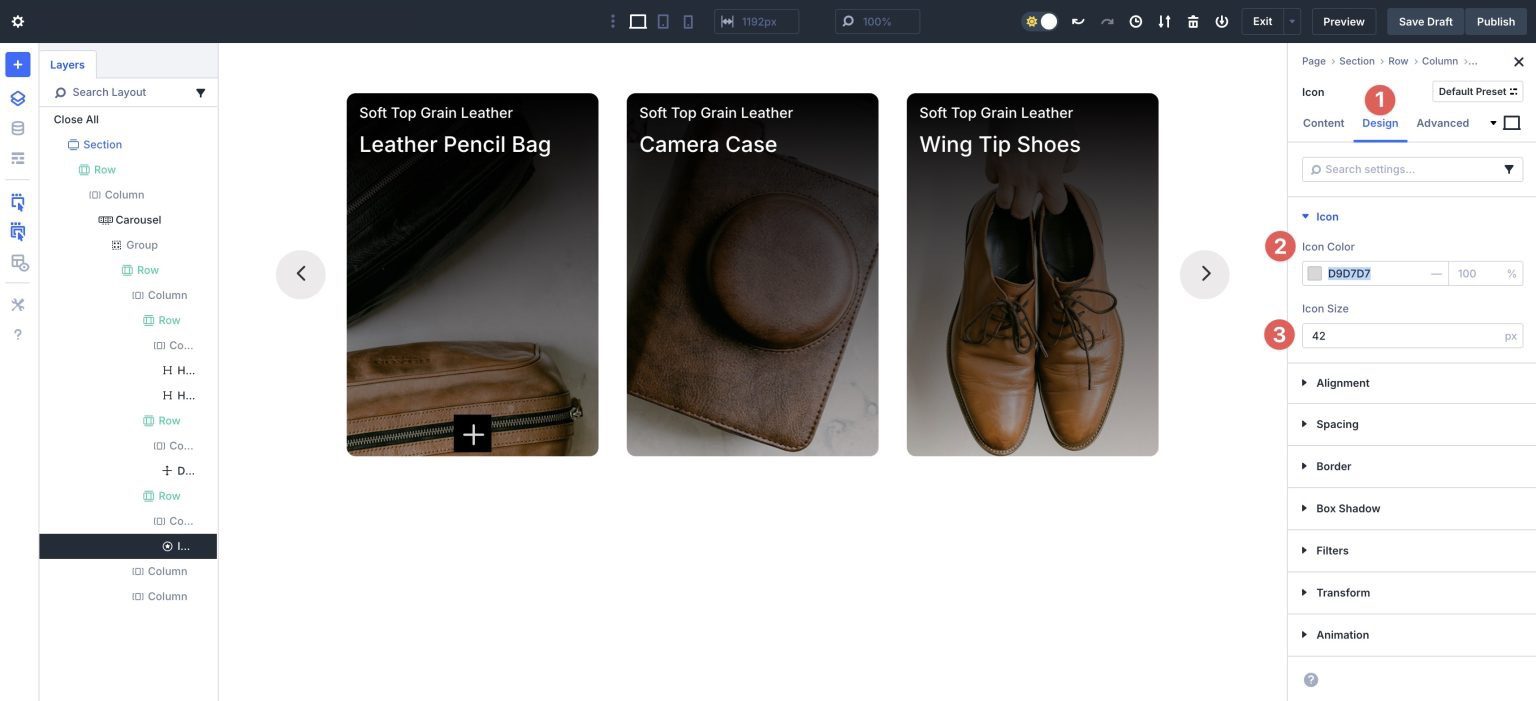 Create An Interactive Content Reveal Carousel With Divi