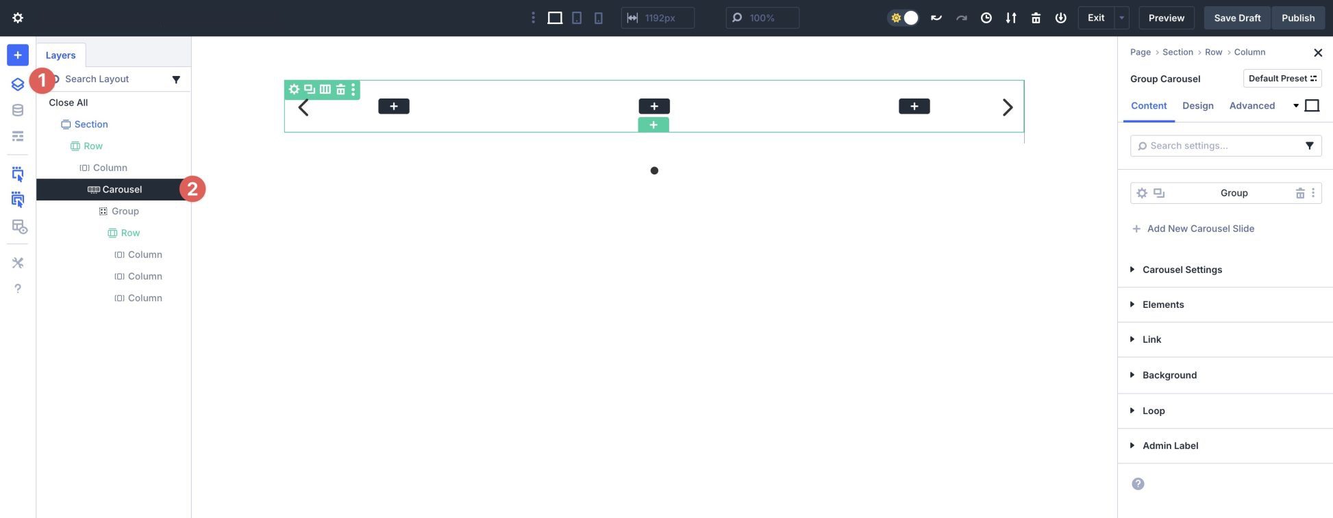 Create An Interactive Content Reveal Carousel With Divi 