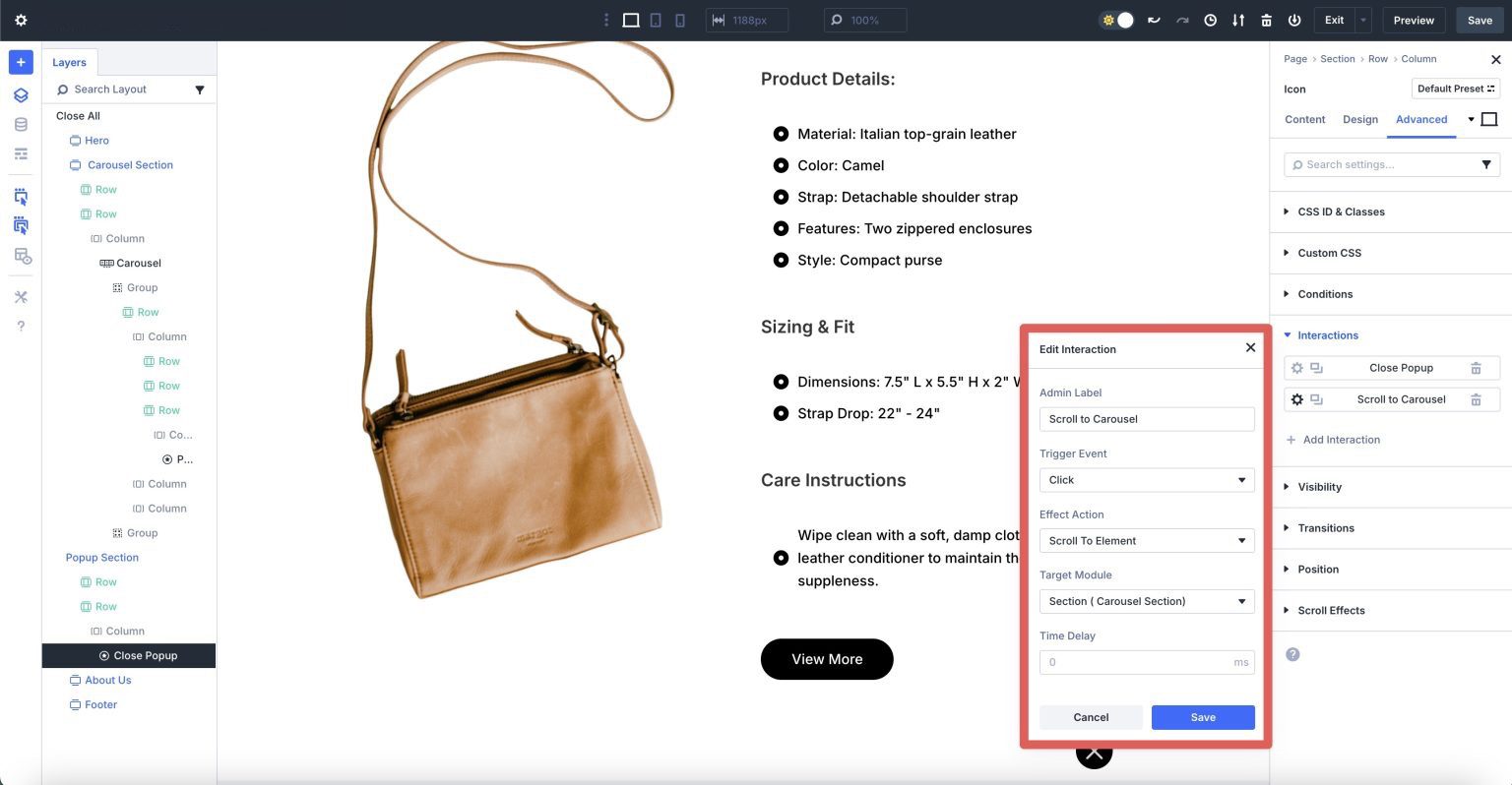 Create An Interactive Content Reveal Carousel With Divi
