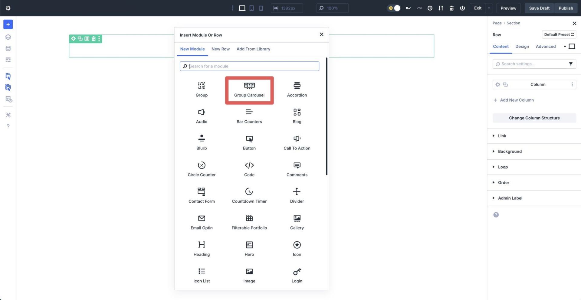 Create An Interactive Content Reveal Carousel With Divi 