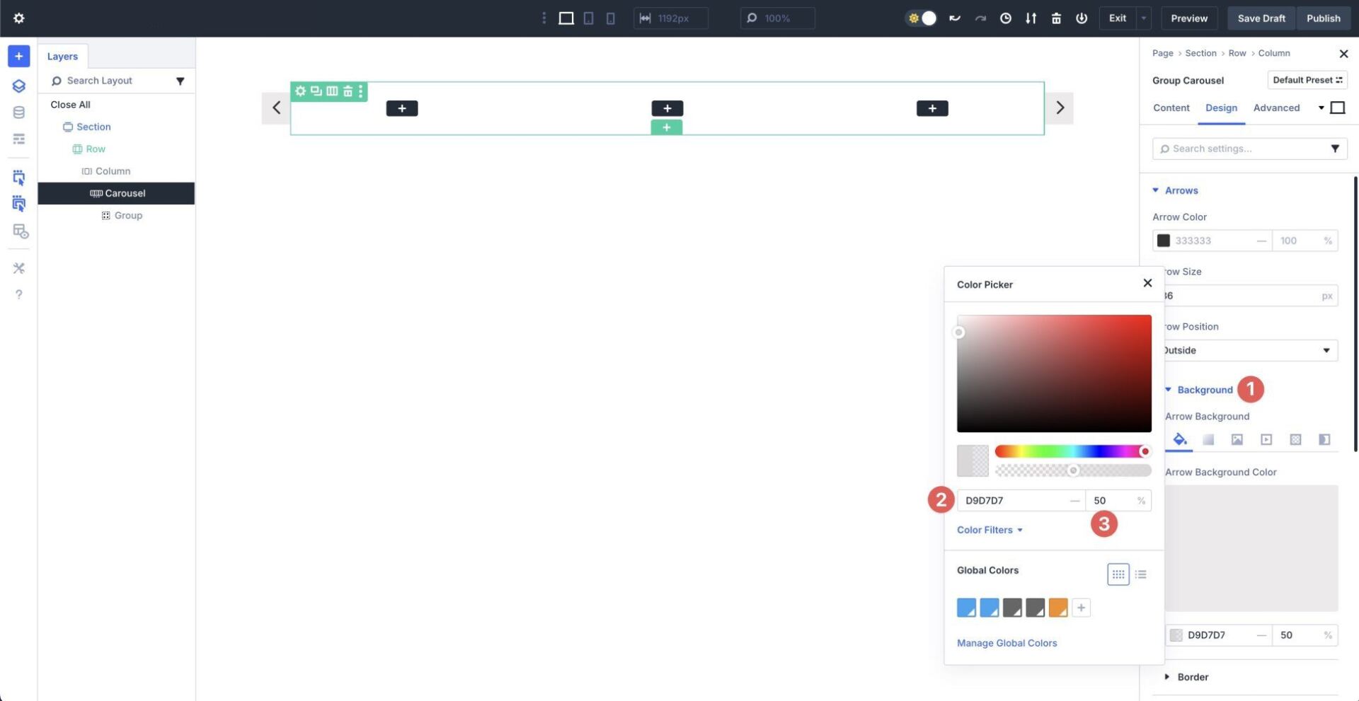 Create An Interactive Content Reveal Carousel With Divi 