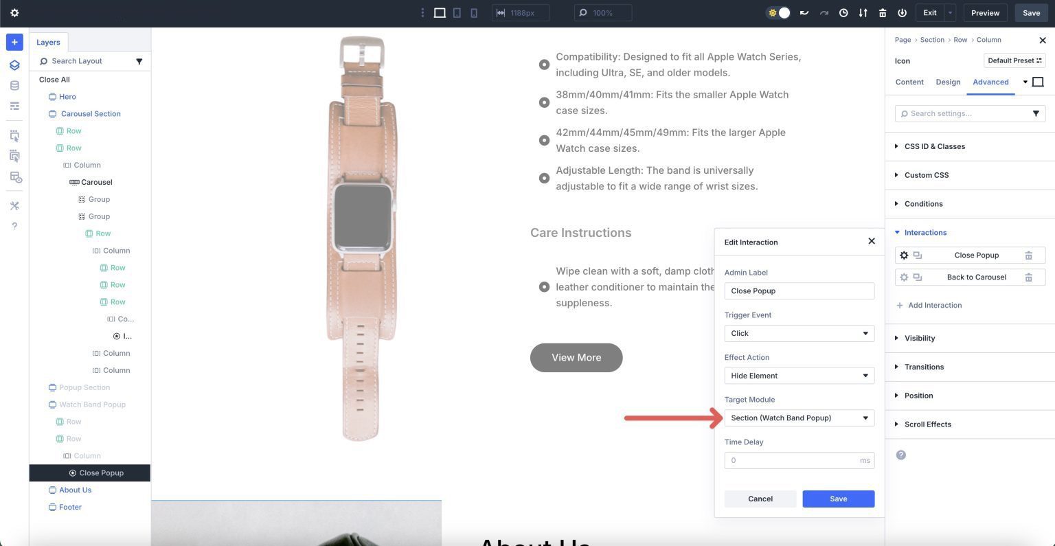 Create An Interactive Content Reveal Carousel With Divi
