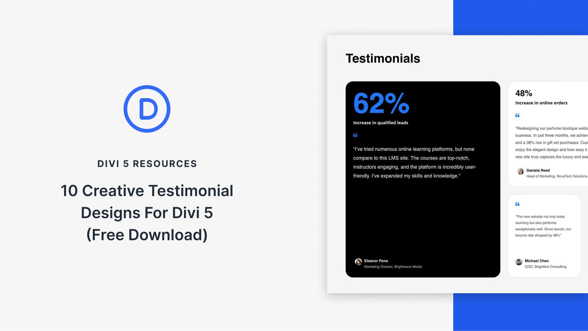 10-Creative-Testimonial-Designs-For-Divi-5-Free-Download