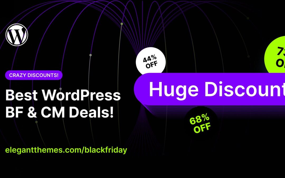 👋 We Found The Best WordPress Black Friday & Cyber Monday Deals!