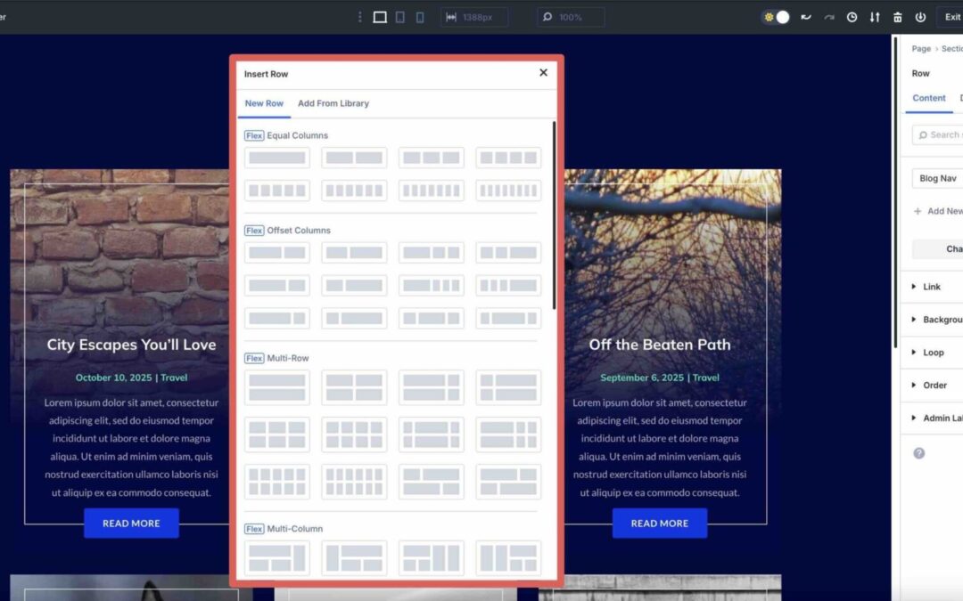Leveraging Divi 5’s Flexbox & Loop Builder For Complicated Layouts
