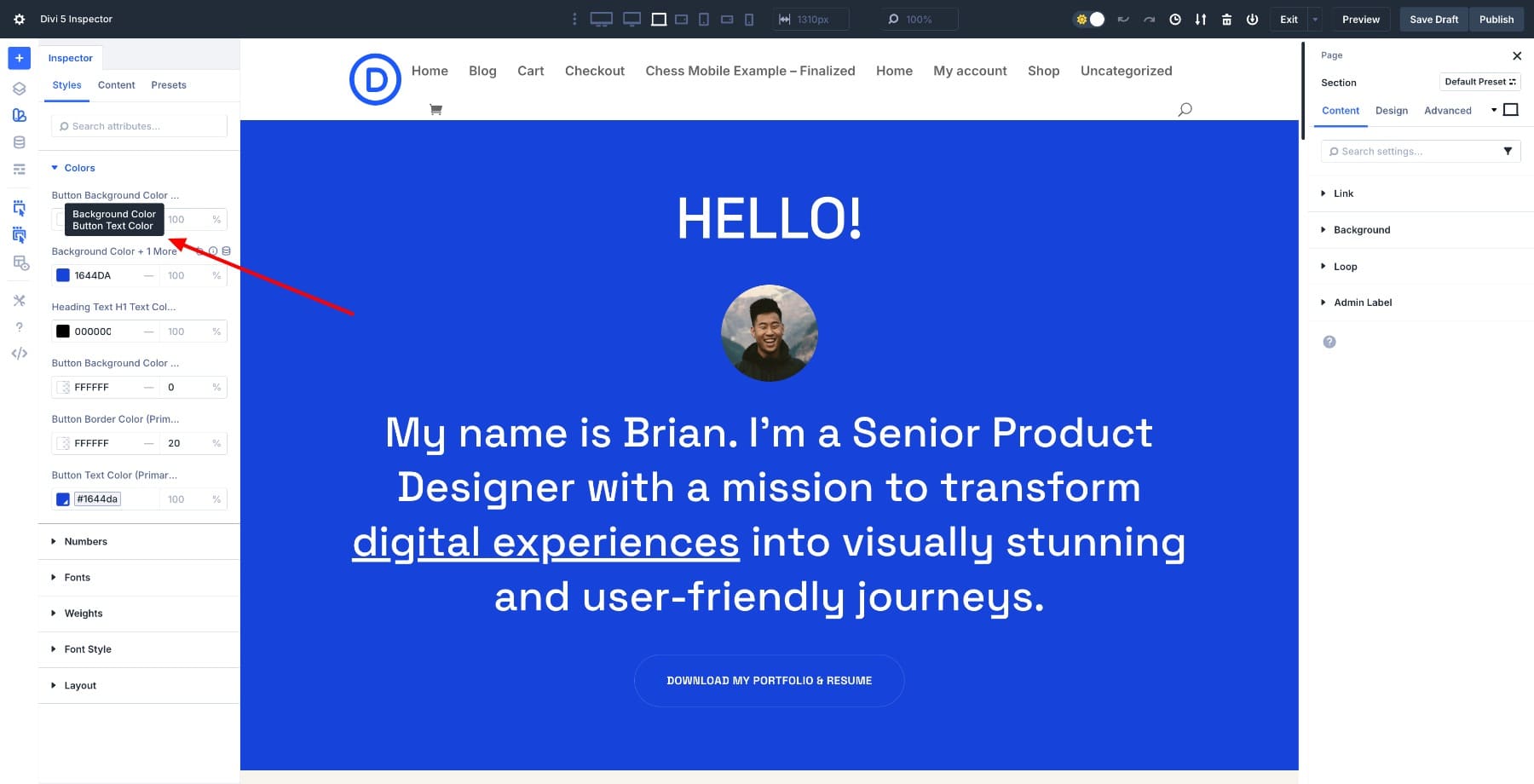 hover over to view all instances