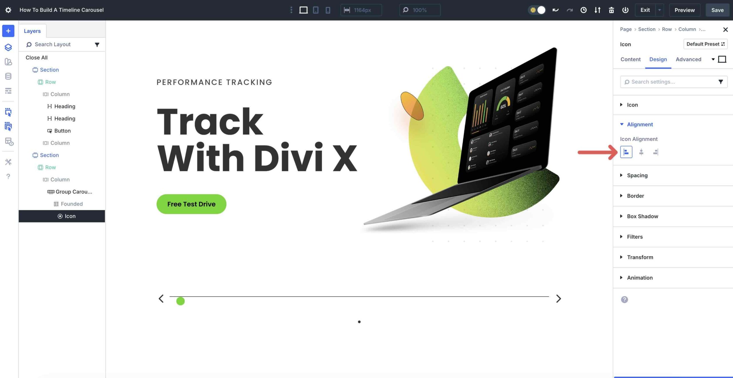 Build A Timeline Carousel With Divi 5