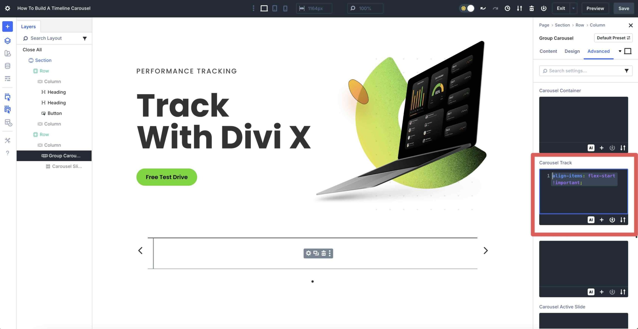Build A Timeline Carousel With Divi 5