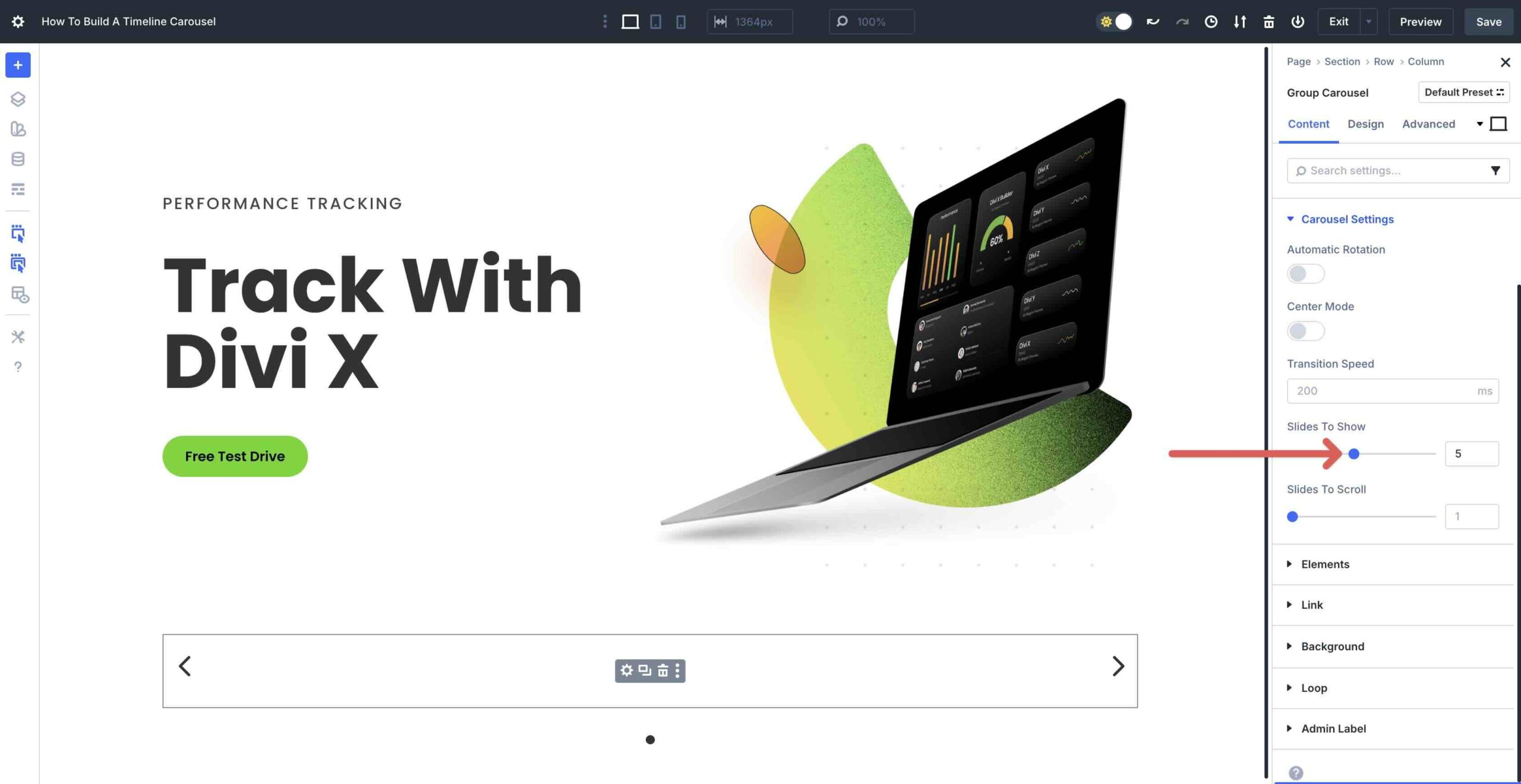 Build A Timeline Carousel With Divi 5