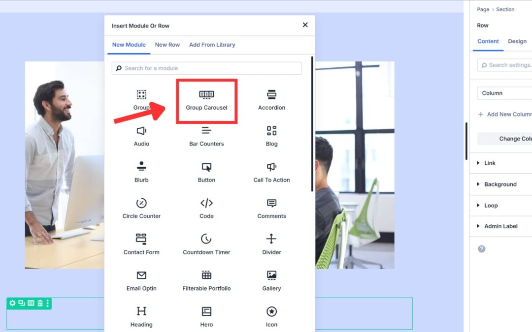 How To Create A Customized Submit Sort Carousel Loop In Divi 5