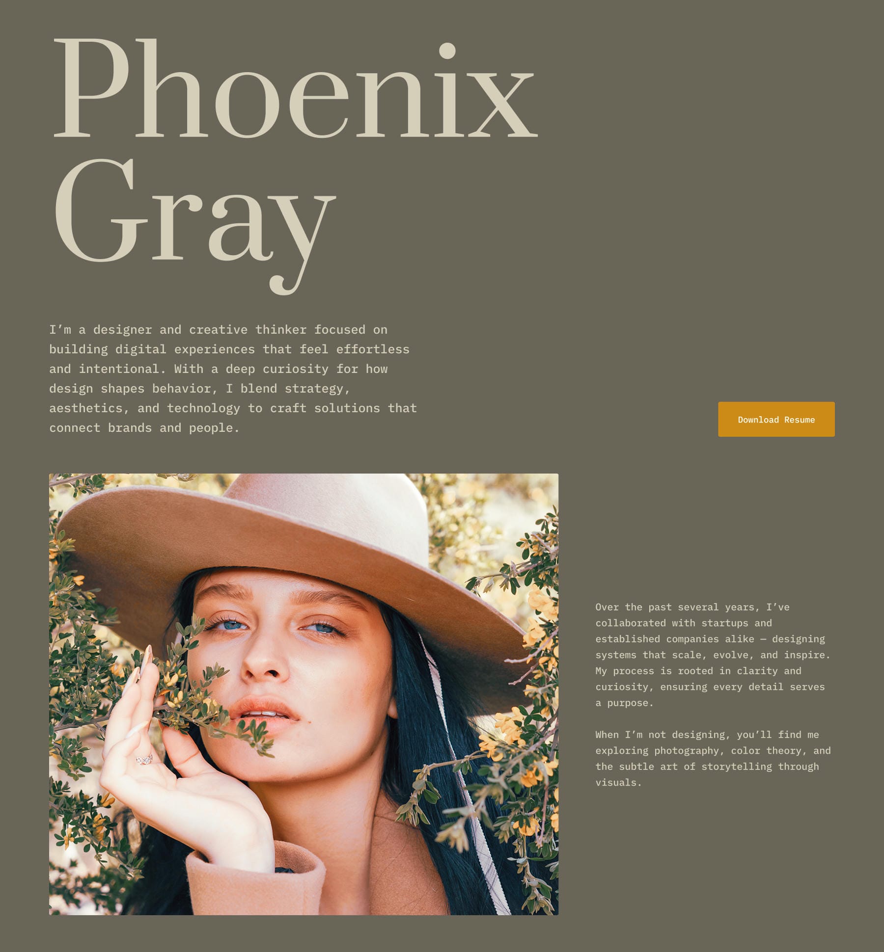 Example 2 - After - Minimalist to Warm About