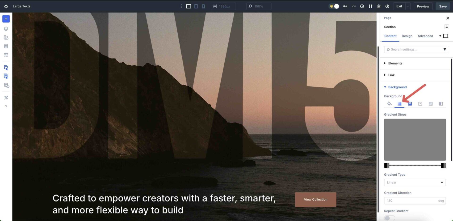 background gradients