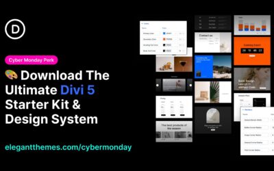 🎨 Download The Ultimate Divi 5 Starter Kit & Design System