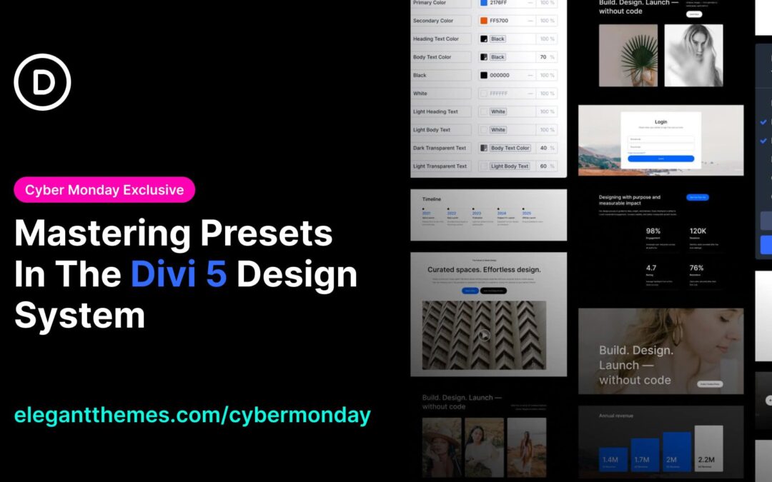 Mastering Presets In the Divi 5 Design System (Cyber Monday Exclusive!)